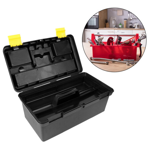 G-559-3 Large Medium Plastic Toolbox Lockable 2