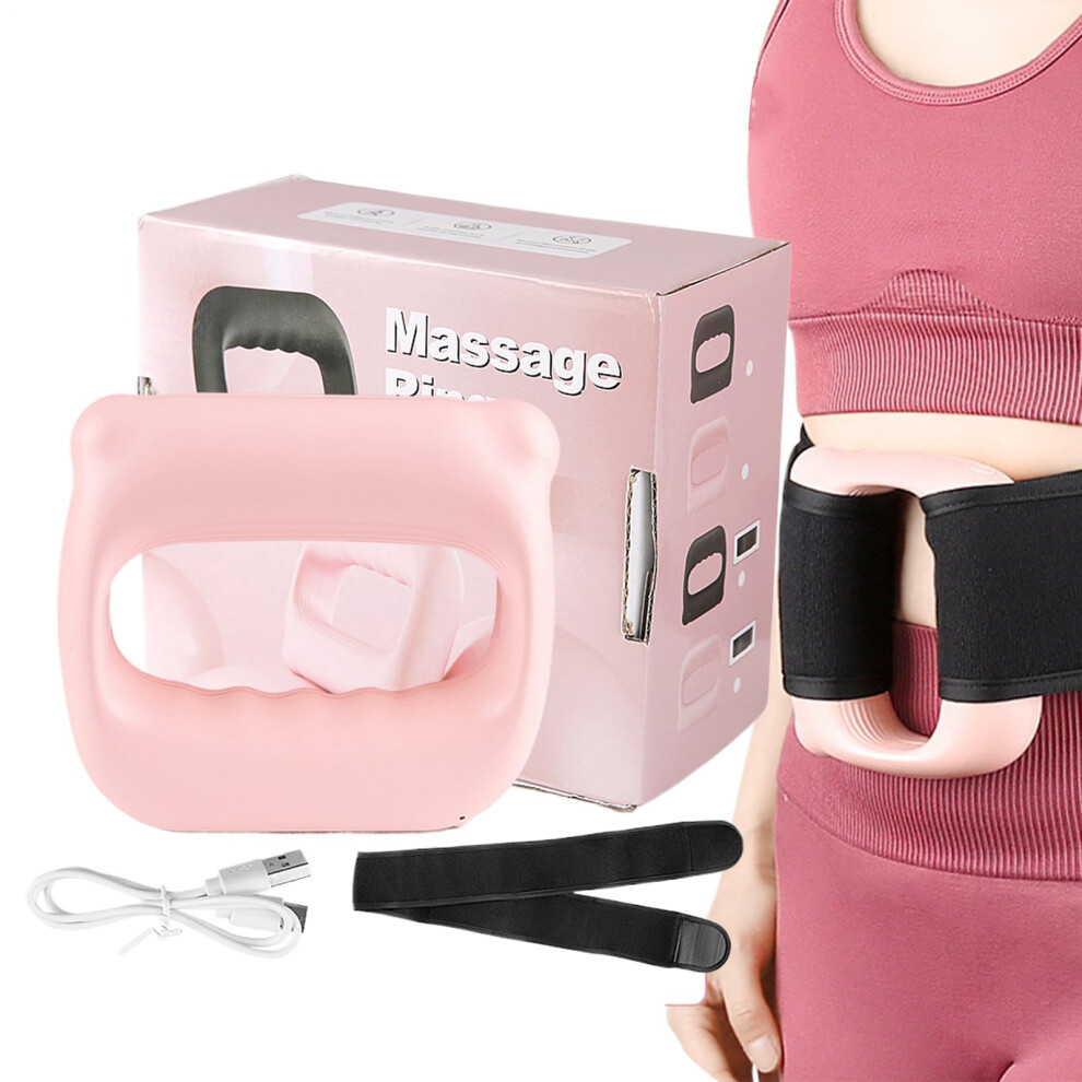 Hand Massager â Portable Rechargeable Vibration Device for Deep Tissue Massage, Neck Shoulder Foot Relaxation, Rose
