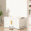 (Clear & White, 4-layer) Foldable Storage Box, Collapsible Storage Box with Handle, Stackable Folding Organizer Box, Home Organizer for Clothes, Toys, Snacks 3
