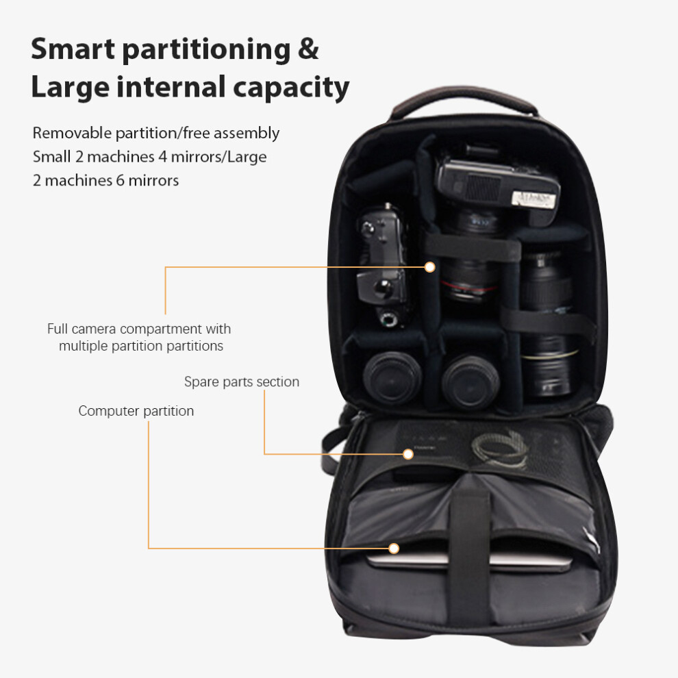 Cwatcun D97 Photography Camera Bag Camera Backpack 8320539560014
