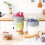Double Breakfast Cup Oatmeal Cup with Lid Poons 11