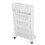 White Storage Organizer Shelf Removable Plastic 6