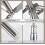 2M/79in Adjustable Metal Tripod Light Stand with 2