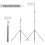 2M/79in Adjustable Metal Tripod Light Stand with 1