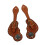 1 Pair Spur Strap Western Retro Horse Spur Strap 10