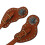 1 Pair Spur Strap Western Retro Horse Spur Strap 13