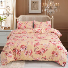 (113-2, Super king) 4 Piece Bedding Set – Soft Brushed Microfiber Duvet Cover, Fitted Sheet & Pillowcases – Madrid Printed Design – Available in Single, Double