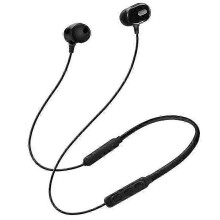 (Black) DM-22 Magnetic Bluetooth Earphone DM-22 Neckband Sport headset with Mic Wireless Handsfree Earphoness 2025