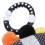 Baby Stroller Hanging Toy Black White Wind Chime 13