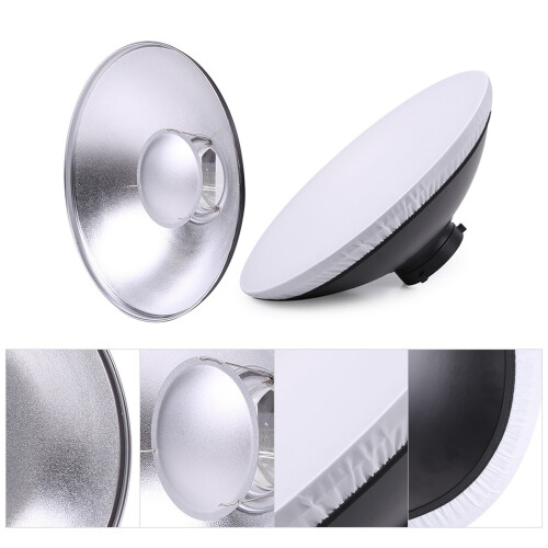 41cm Beauty Dish Reflector Strobe Lighting for 2
