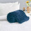 (Navy , Double) Chunky Cord Ribbed Throws Soft Large Fluffy Cosy Sofa Bed Settee Blankets 1