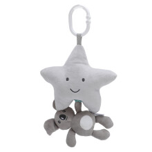 Baby Stroller Hanging Rattle Toy Music Box Cartoon
