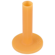 80MM Golftee aus Gummi, langlebiges Übungstee für den Abschlag auf der Driving Range
