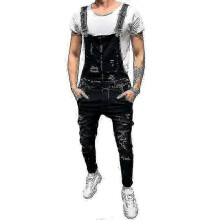 (2XL, male) Men's Ripped Denim Overalls Work Trousers, Durable & Stylish Gift for Men 2025