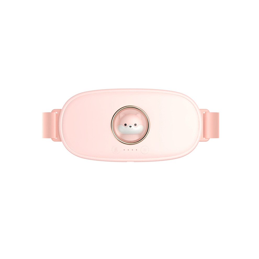 Pink Uterus Heating Belt 4 Gear Adjustable Pain Reduce