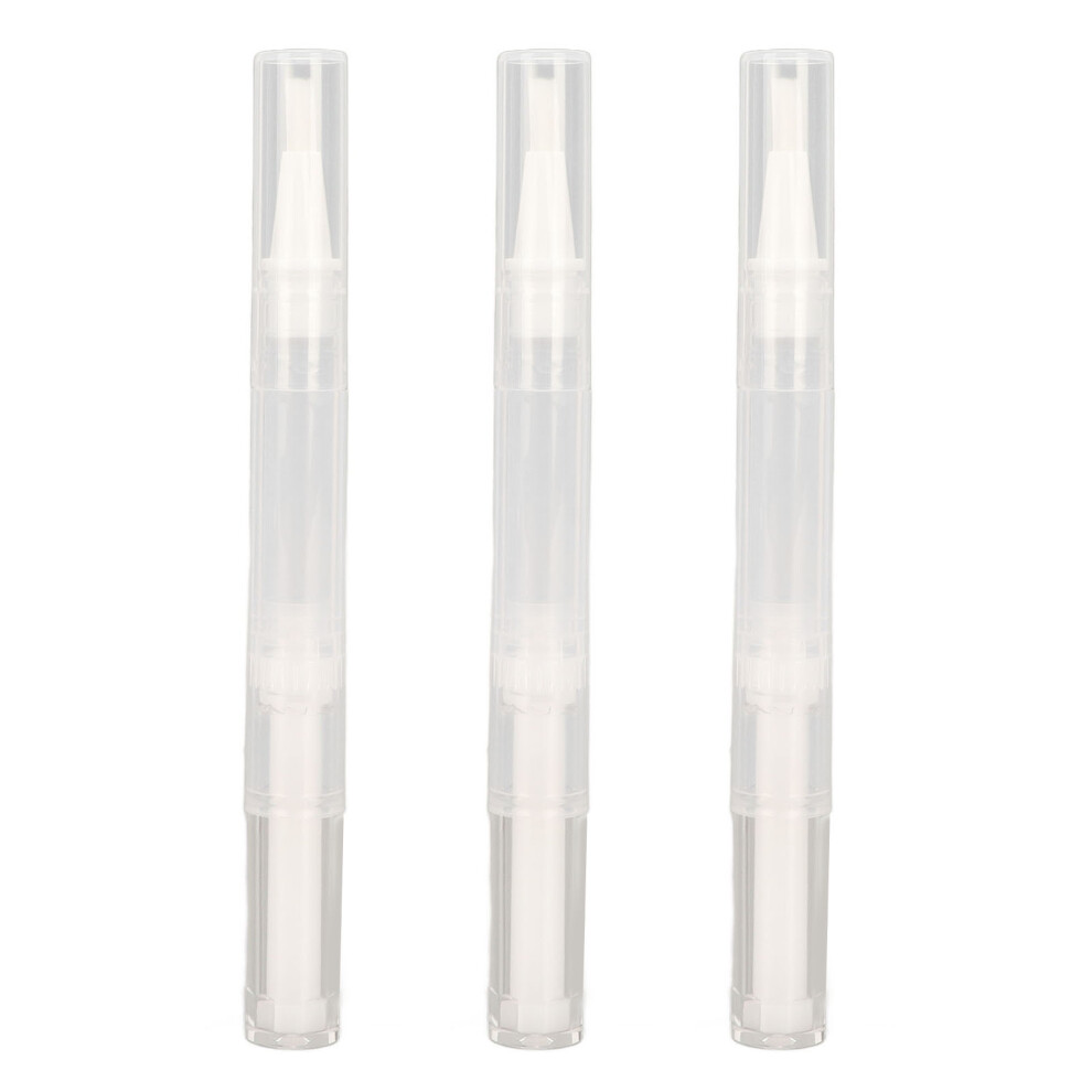 3 Pack 2.5ml Transparent Twist Pens Empty Rotating