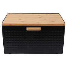Wooden Bread Box Natural Vintage Heavy Duty Large