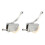 2Set Cabinet Sliding Door Window Roller Pulley 10