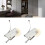 2Set Cabinet Sliding Door Window Roller Pulley 11