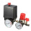 Luftkompressor Mini Regulator 240V 15A Kontrollomkopplarventiltryck med mätare 4