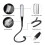 Flexible LED Touch USB Light Ultra Bright 14LEDS USB Led Lamp for Laptop Notebook PC-Black 2