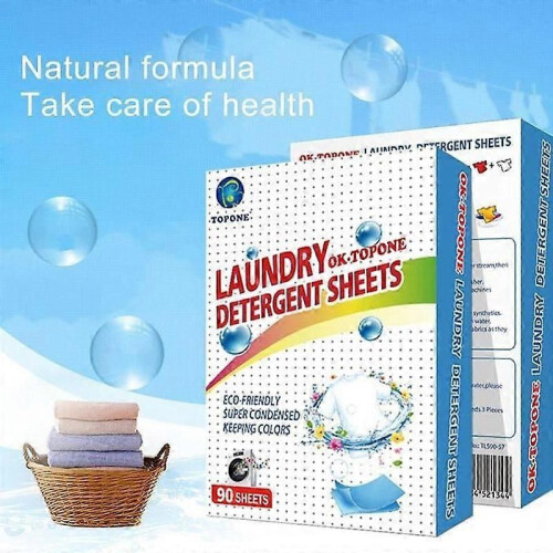 Concentrated Laundry Detergent Sheets180 Count Liquid Free Laundry Detergent Sheets Laundry Detergent 1