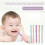 5Pcs Hollow Teething Tubes for Baby Soft Silicone 3