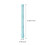 5Pcs Hollow Teething Tubes for Baby Soft Silicone 5