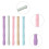 5Pcs Hollow Teething Tubes for Baby Soft Silicone 6