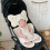 Soft Baby Stroller Seat Cushion Breathable Pure 8