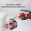 Water Spray Truck Fire Engine Educational Toys 10
