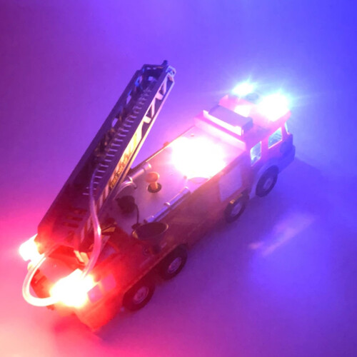 Water Spray Truck Fire Engine Educational Toys 2