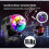 Boule à facettes LED télécommandée ZGEER - Contrôle du son - 7 couleurs 3