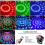 Boule à facettes LED télécommandée ZGEER - Contrôle du son - 7 couleurs 2