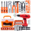 42pcs Kids Tool Set with Electric Toy Drill for 2