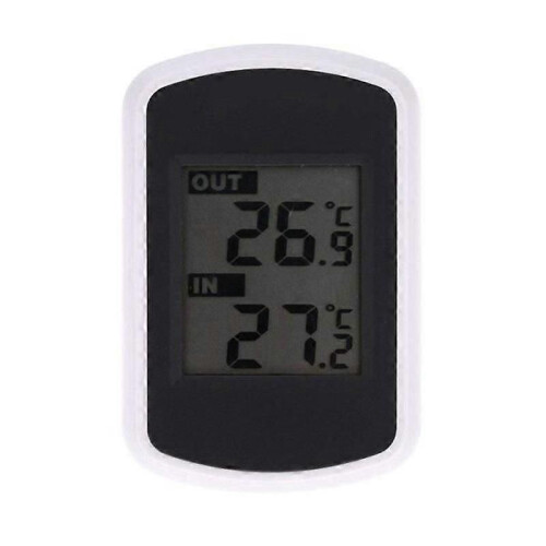 LCD digital trådlös inomhus- och utomhustermometer 2