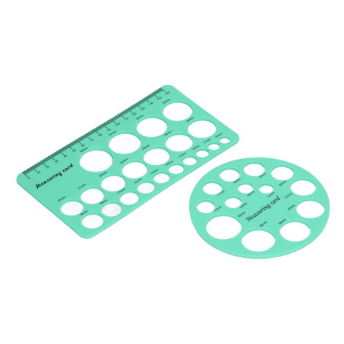 Flange Measurement Tool Sizing Nipple Rulers Set 2