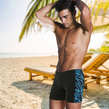 Schnelltrocknende Herren-Badehose mit elastischem Bund –Atmungsaktiv & Sportlich