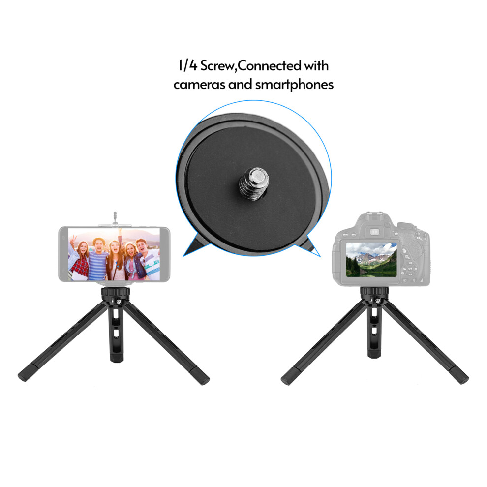 Tabletop Folding Tripod Aluminum Alloy With 1/4 Light 8320539565378