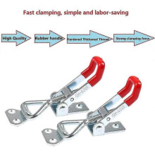 4 Pcs Metal Toggle Latch Retention Capacity, Adjustable Carpenter Clamps for Fastening And Tightening