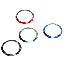 4 pièces d’anneau de lunette en aluminium 37,5 mm argenté – remplacement