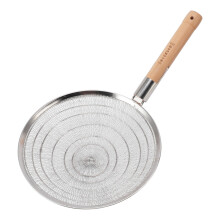 304 Stainless Steel Strainer Spoon Wooden Handle