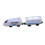 Electric Toy Train Blue White Cute ABS Interactive 2