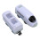Electric Toy Train Blue White Cute ABS Interactive 3