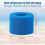 Filtre éponge Bestway Type VI pour piscine et spa - Réutilisable et lavable - Bleu 3