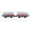2pcs High Speed Locomotive Toys Battery Operated 10