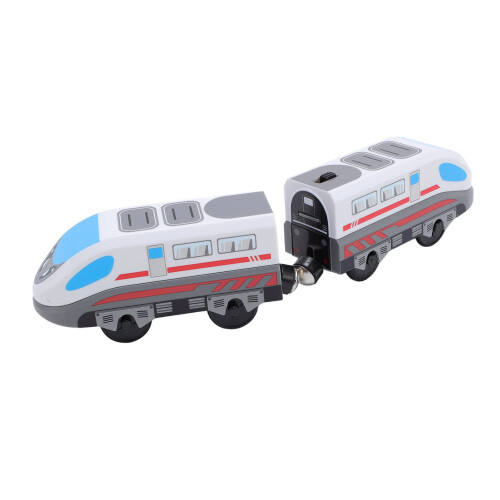 2pcs High Speed Locomotive Toys Battery Operated 2