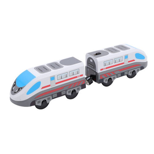 2pcs High Speed Locomotive Toys Battery Operated 1
