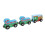 3pcs Wooden Train Set Amusement Park Train 4
