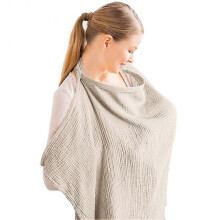 (3) Halter Neck  Breastfeeding Cover Privacy-guard Nursing Cloth For Outdoor
